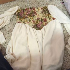 Canvas vintage looking dress size S